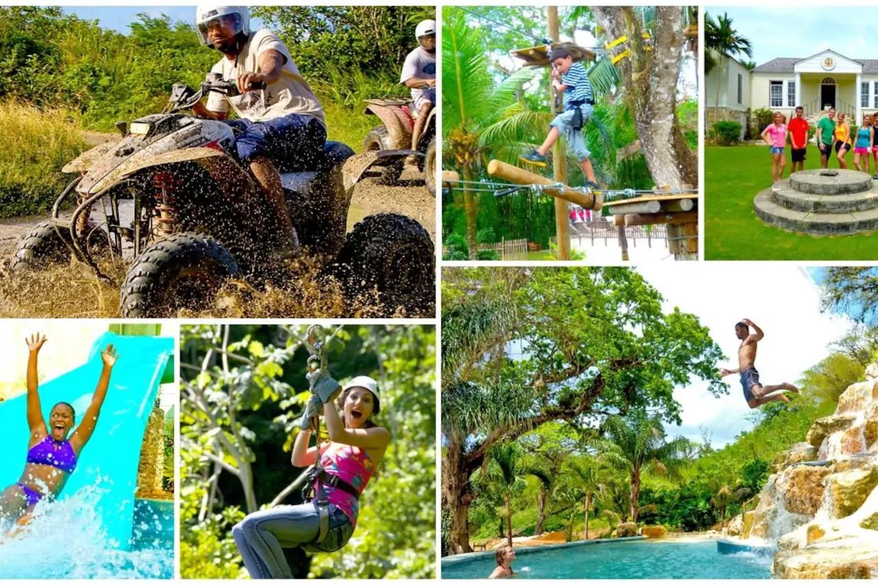 Family Complex Beside Beach W/Pool Montego Bay #1 المظهر الخارجي الصورة